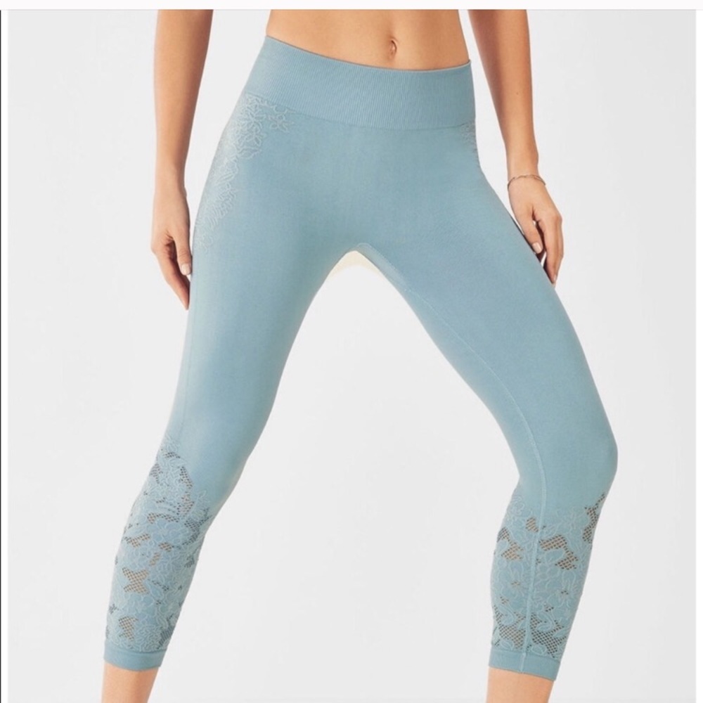 Fabletics Power Hold Seamless Cropped Legging Pant - image 1
